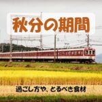 秋分の期間の過ごし方【どんな日?時期はいつ?とるべき食材・食べ物は?】