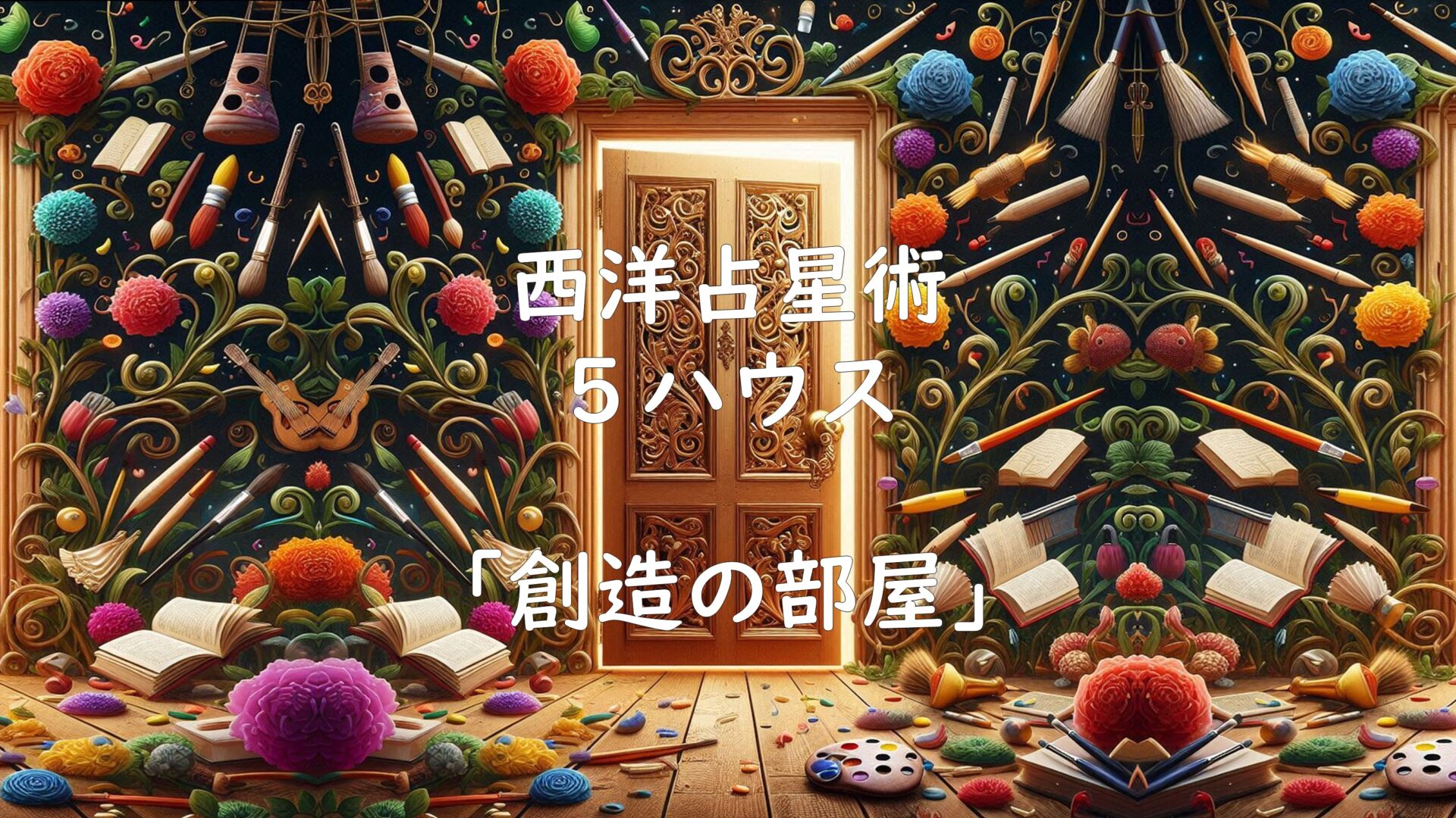 西洋占星術における5ハウスの意味 ～ホロスコープの5室に天体が多い場合（ステリウム）、ない場合の読み方あり～