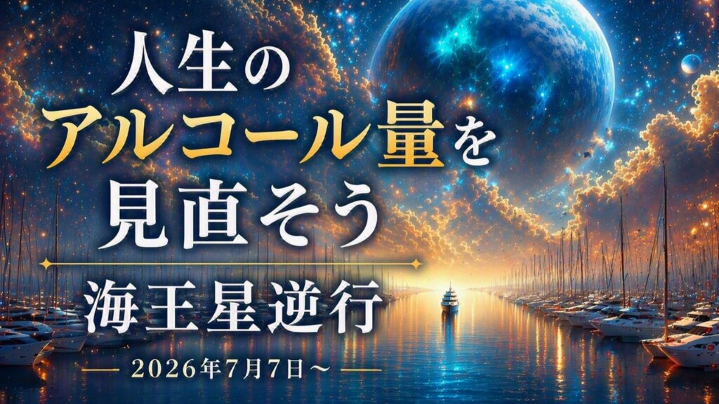 2026年版！海王星逆行の影響や意味